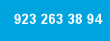 923 263 38 94 923 263 38 94